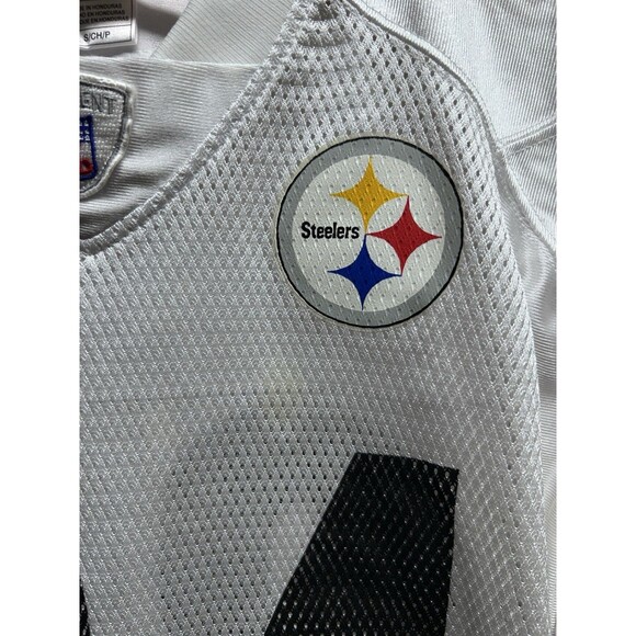 Rashard Mendenhall #34 Pittsburgh Steelers NFL Jersey Adult Small White *see Pic - Picture 4 of 7